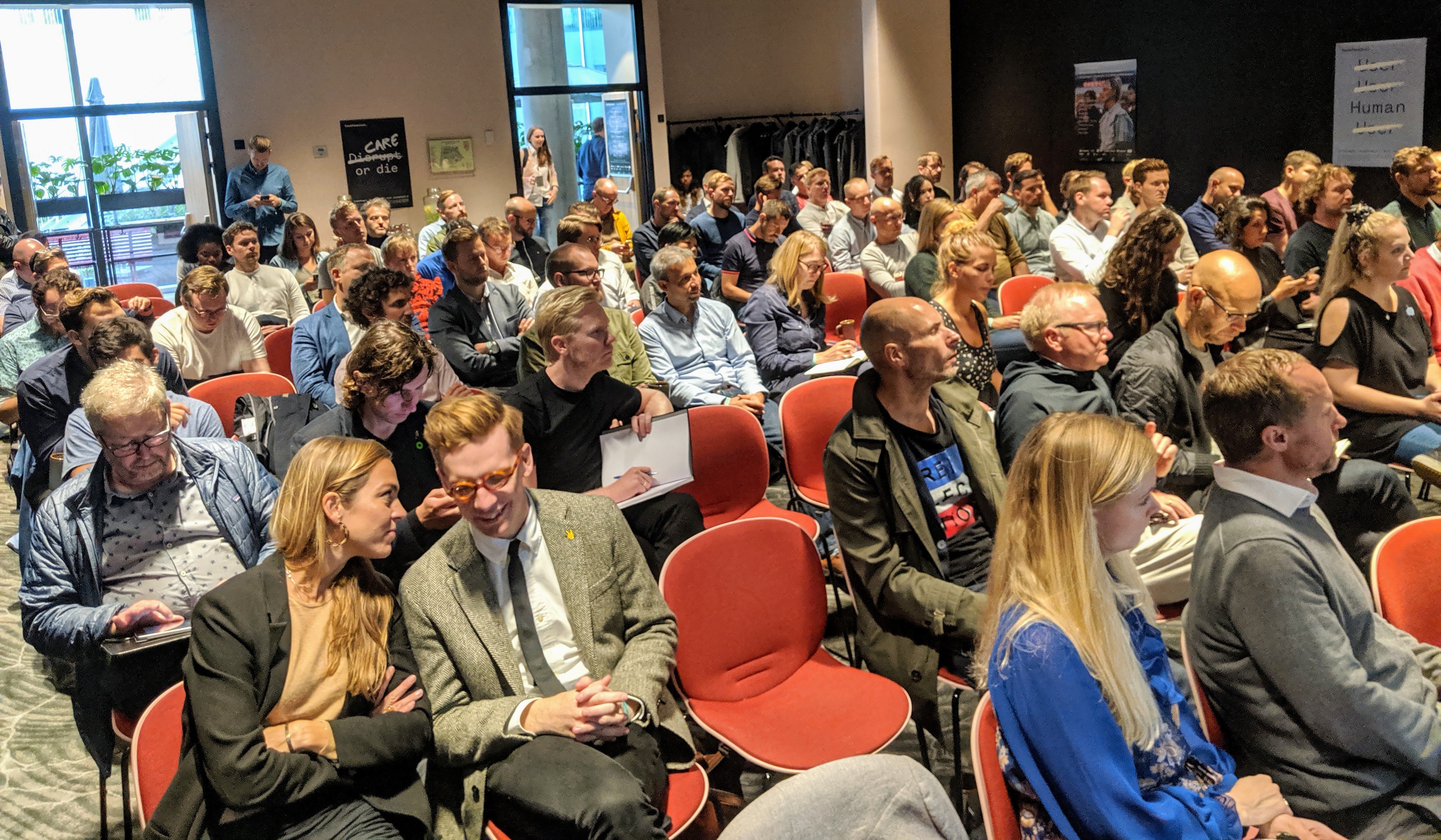 Audience at Corporate x startup Summit at Techfestival2019