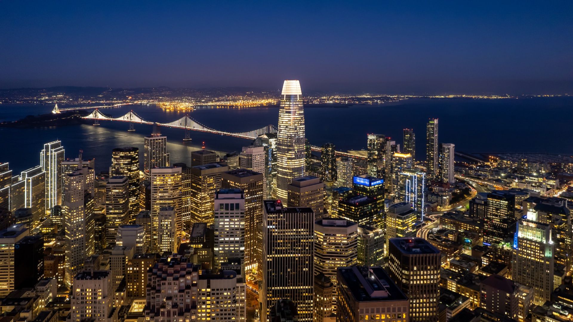 Night City Salesforce Tower