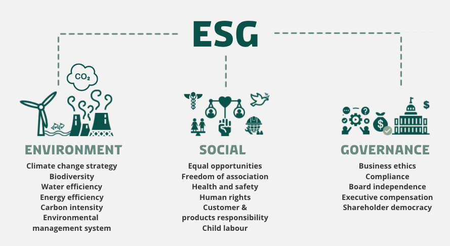 graphic explaining esg