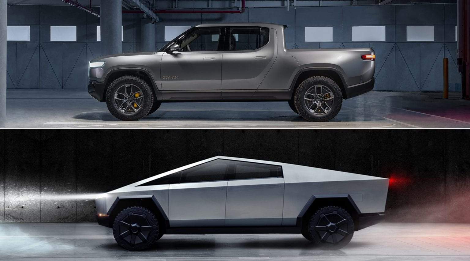ICDK Rivian R1T Tesla Cybertruck